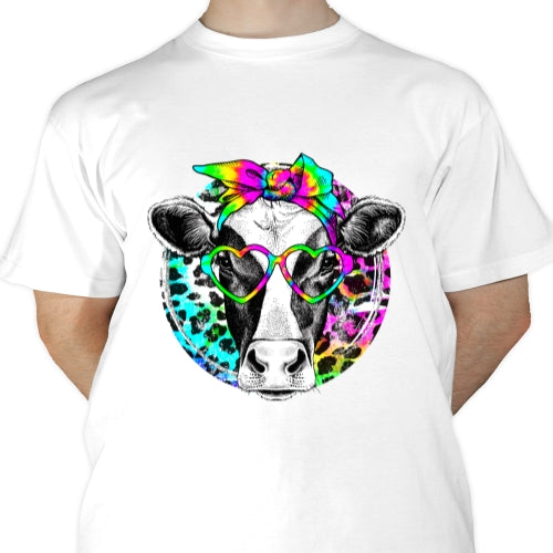 Cow Tie Dye Sublimation