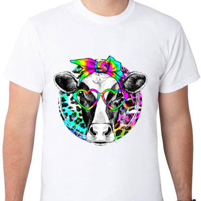 Cow Tie Dye Sublimation