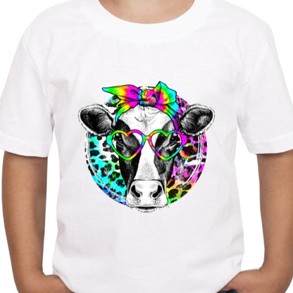 Cow Tie Dye Sublimation