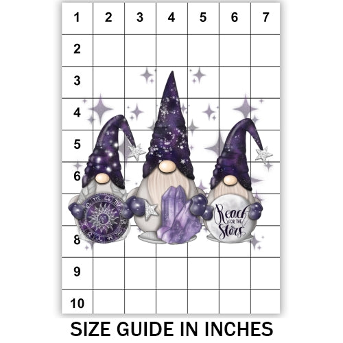 Magic Galaxy Gnomes Sublimation