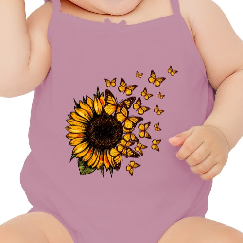 Butterfly Sunflowers DTF