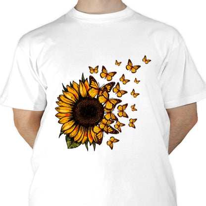 Butterfly Sunflower Sublimation