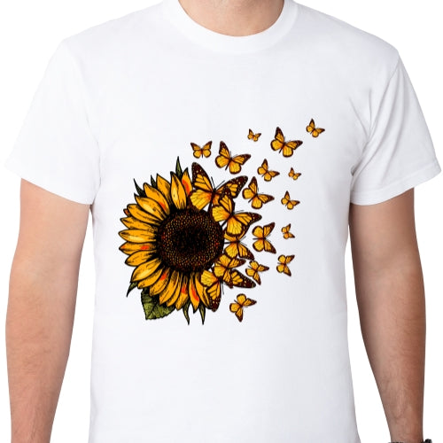 Butterfly Sunflower Sublimation