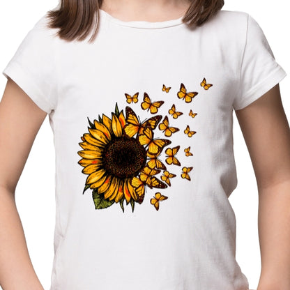 Butterfly Sunflower Sublimation