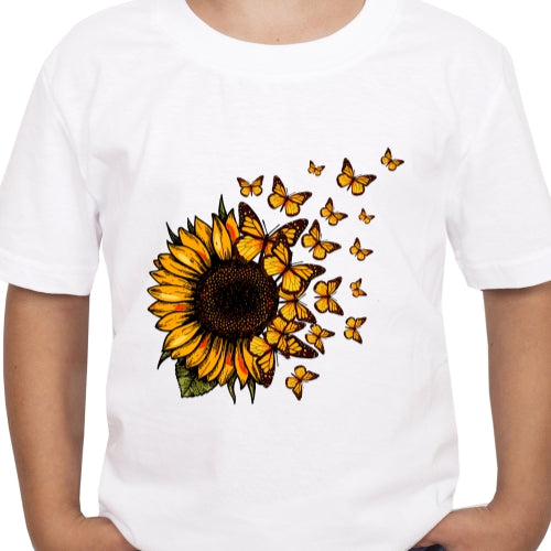 Butterfly Sunflower Sublimation