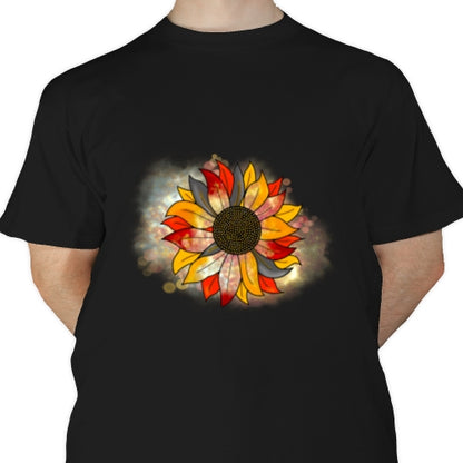 Holographic Fall Sunflower DTF