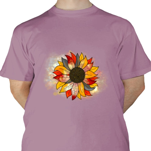 Holographic Fall Sunflower DTF