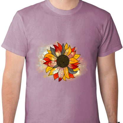 Holographic Fall Sunflower DTF