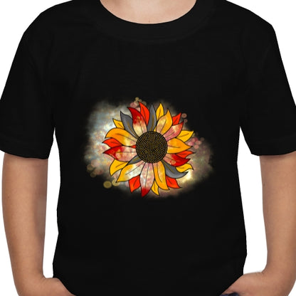 Holographic Fall Sunflower DTF