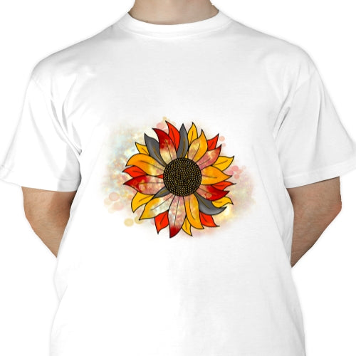 Holographic Fall Sunflower Sublimation