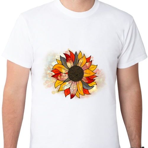 Holographic Fall Sunflower Sublimation