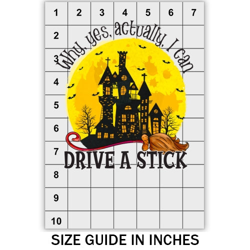 Why Yes Actually I Can Drive A Stick DTF