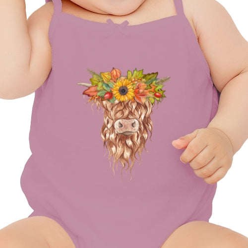 Fall Highland Cow DTF