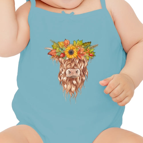 Fall Highland Cow DTF