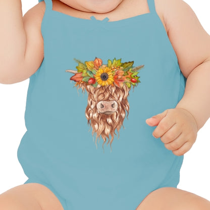 Fall Highland Cow DTF