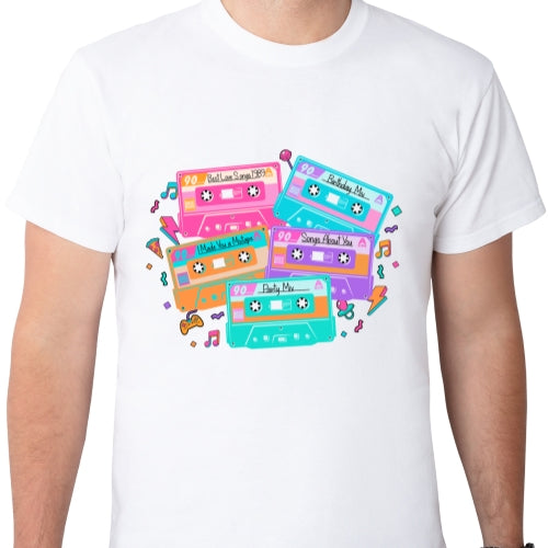 Retro Casettes Sublimation