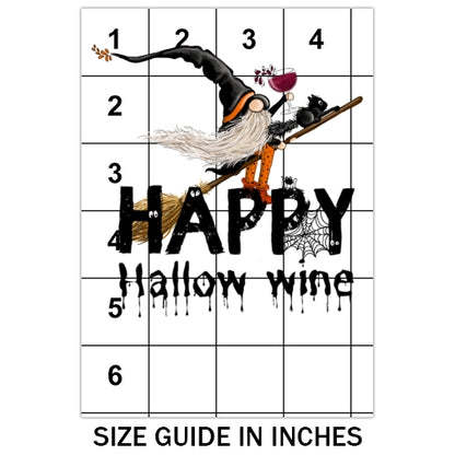 Happy Hallo Wine Sublimation