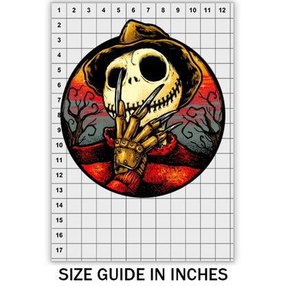 Jack Freddy Skellington DTF