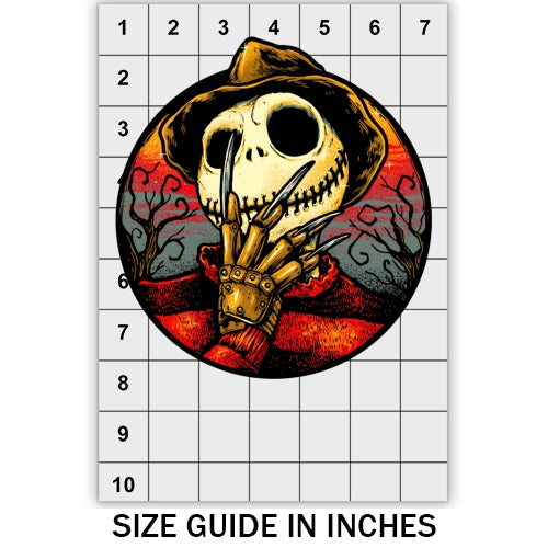 Jack Freddy Skellington DTF