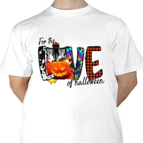 For The Love Of Halloween Sublimation