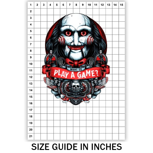 Let's Play A Game Sublimation