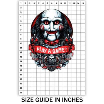 Let's Play A Game Sublimation