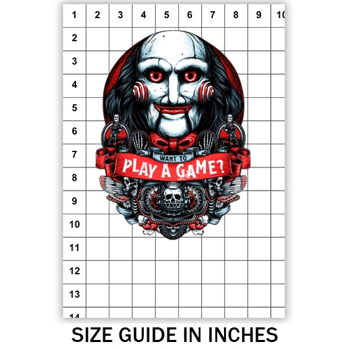 Let's Play A Game Sublimation