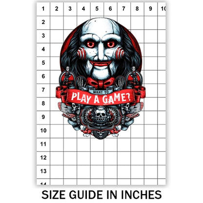 Let's Play A Game Sublimation