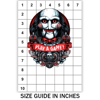 Let's Play A Game Sublimation