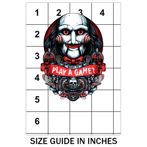 Let's Play A Game Sublimation