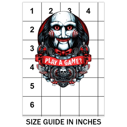 Let's Play A Game Sublimation