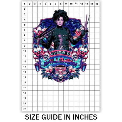 Edward Scissor Hands Sublimation