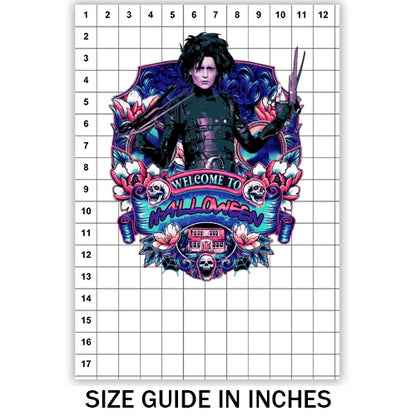 Edward Scissor Hands Sublimation