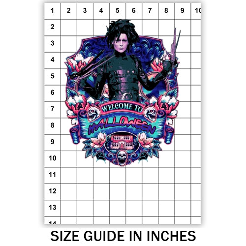 Edward Scissor Hands Sublimation