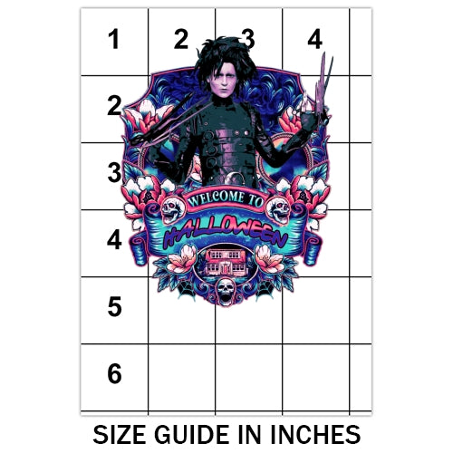 Edward Scissor Hands Sublimation