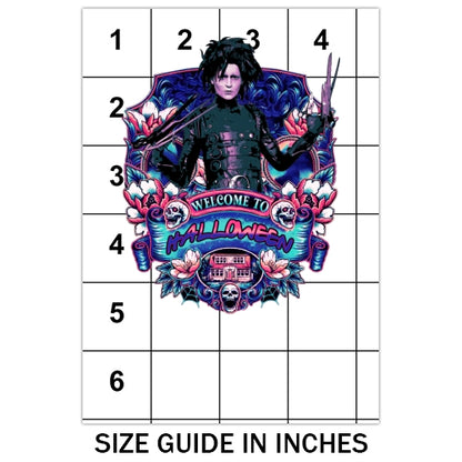 Edward Scissor Hands Sublimation