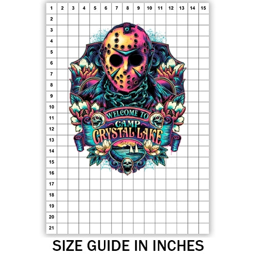 Welcome To Camp Crystal Lake Sublimation