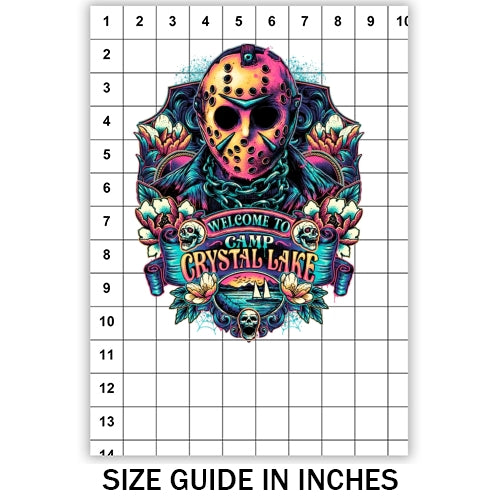 Welcome To Camp Crystal Lake Sublimation