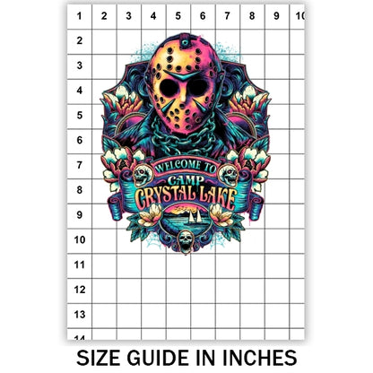 Welcome To Camp Crystal Lake Sublimation