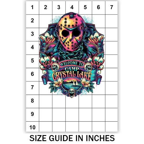 Welcome To Camp Crystal Lake Sublimation