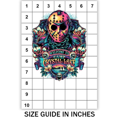 Welcome To Camp Crystal Lake Sublimation