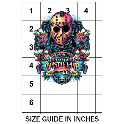 Welcome To Camp Crystal Lake Sublimation