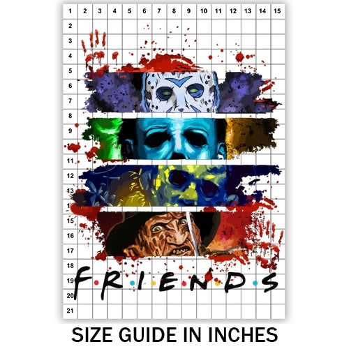 Halloween Friends 05 Sublimation