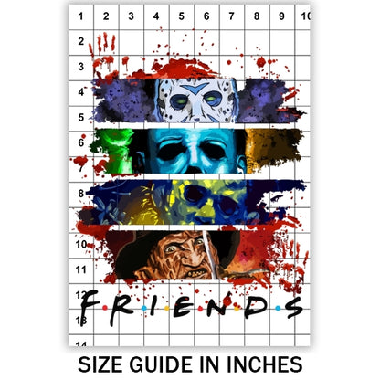 Halloween Friends 05 Sublimation