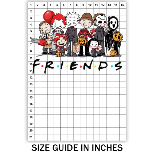Halloween Friends 09 Sublimation