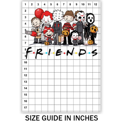 Halloween Friends 09 Sublimation