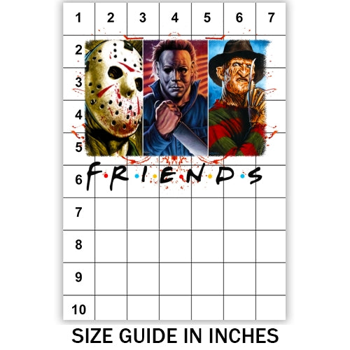 Halloween Friends 10 Sublimation