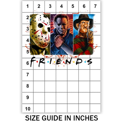 Halloween Friends 10 Sublimation
