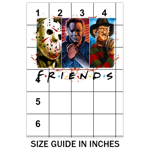 Halloween Friends 10 Sublimation