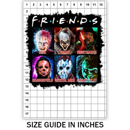 Halloween Friends 11 Sublimation